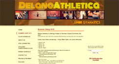 Desktop Screenshot of delanoathletica.com